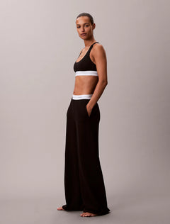 Logo Jersey Pant - Black