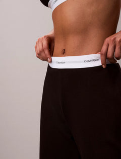 Logo Jersey Pant - Black