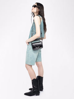 Le Zazi Vintage Patent - Black