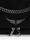 Rock II Grained Leather - Black