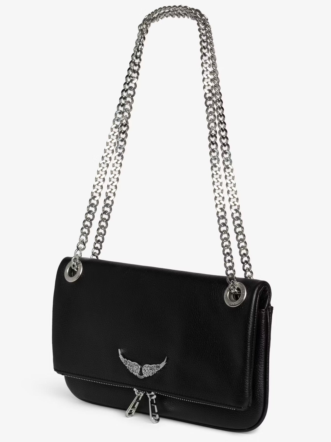 Rock II Grained Leather - Black