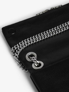 Rock II Grained Leather - Black