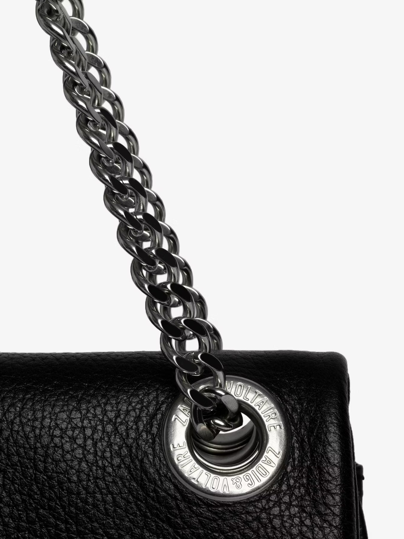 Rock II Grained Leather - Black