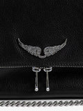 Rocky II Grained Leather - Black