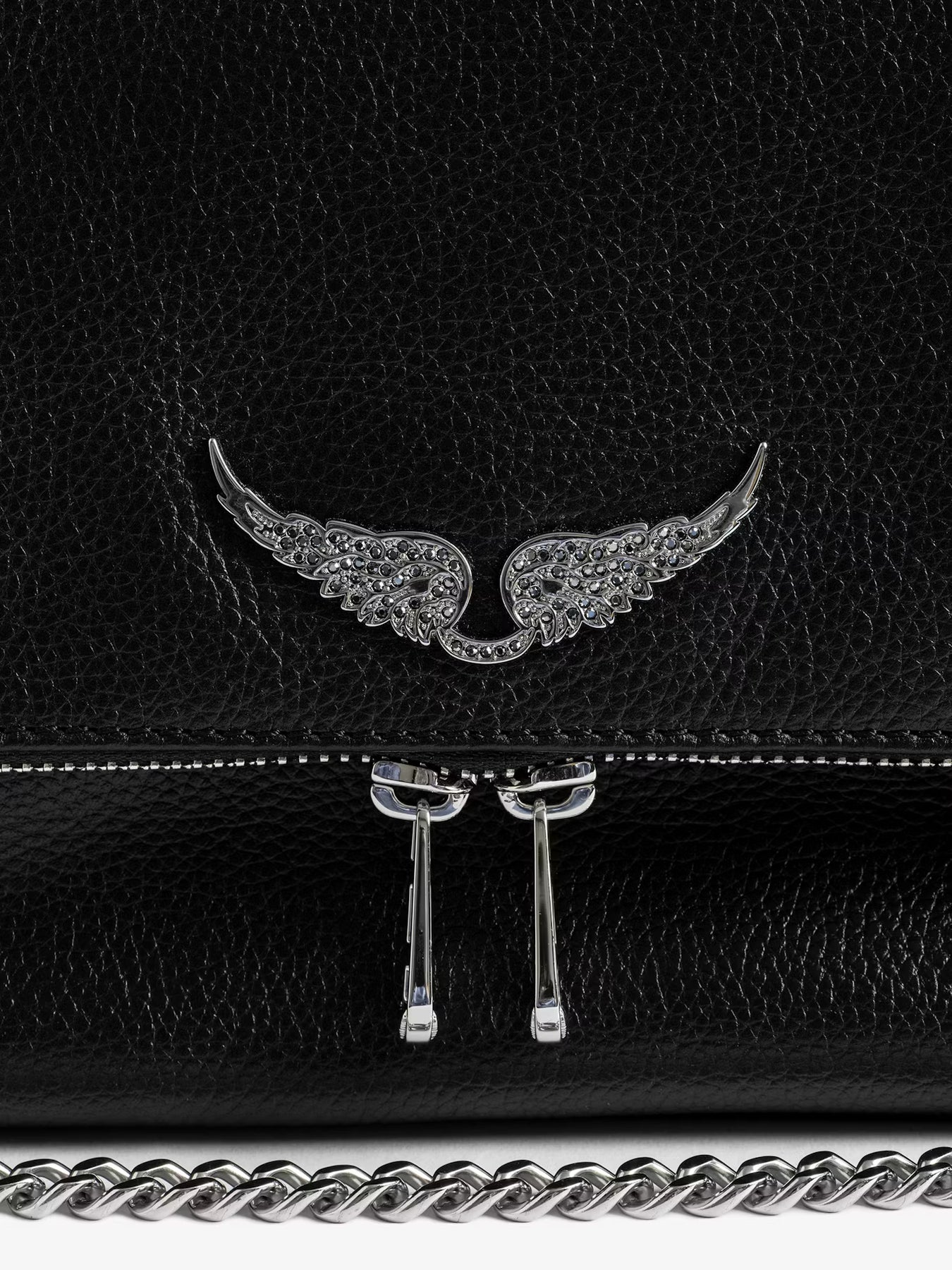 Rocky II Grained Leather - Black