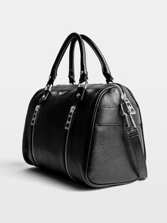 Sunny Medium Grained Leather - Noir