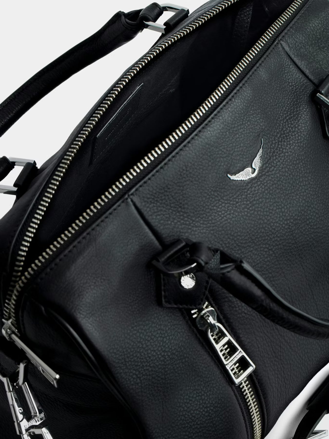 Sunny Medium Grained Leather - Noir
