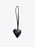 Flash Heart Keyring - Black