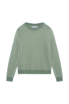 Lane Brioche - Dusty Green/Ecru