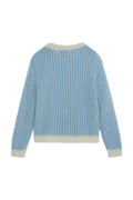 Lane Brioche - Ecru/Lt Blue