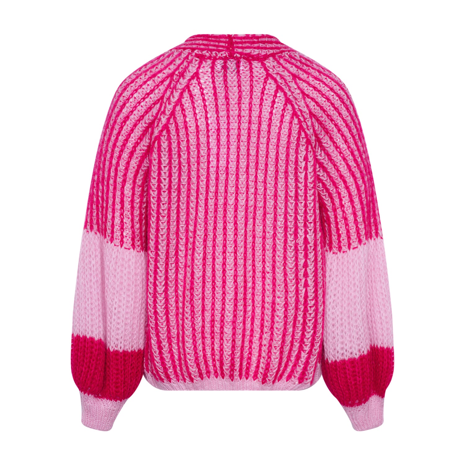Liana Knit Cardigan - Pink Bubblegum