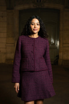 Lily Jacket - Burgundy