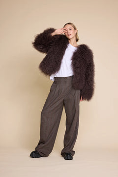 Line Fur - Brown