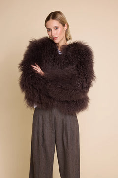 Line Fur - Brown