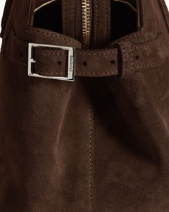 Lisa Bowler Bag - Suede Chocolate