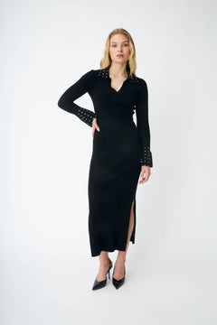 Lissa Knit Dress - Black