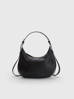 Liveri Grained Calf - Black/Contrast Stitch