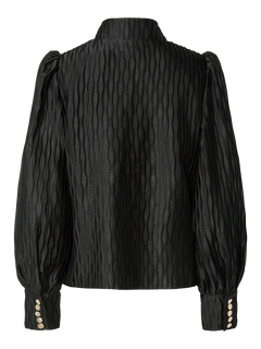 Yasripple Ls Shirt S. - Black