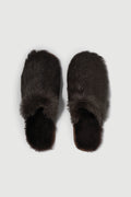 Lodge Slippers - Dark Brown