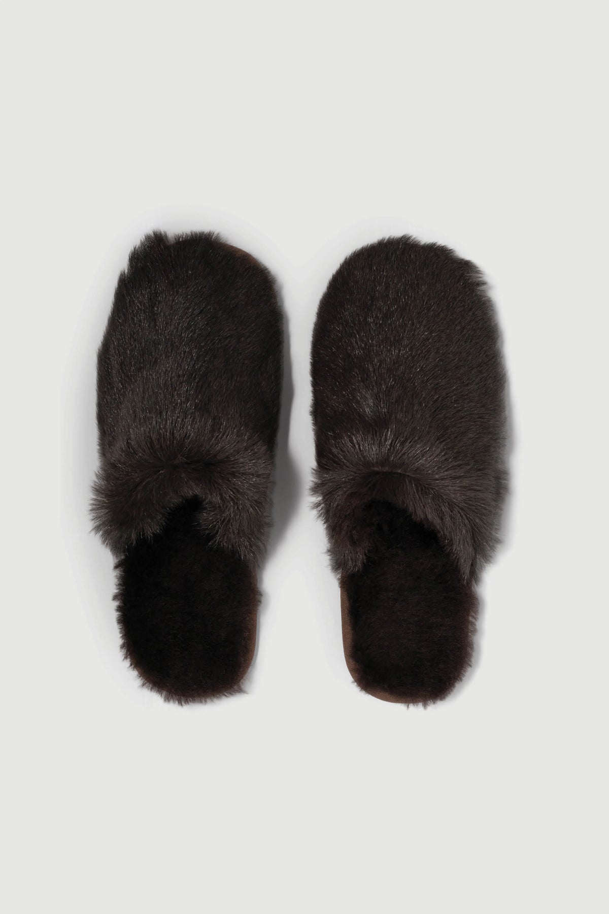 Lodge Slippers - Dark Brown