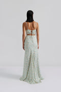 Lowa Satin Slip Maxi Dress - Ditsy