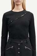 Luanne Blouse 14667 - Black