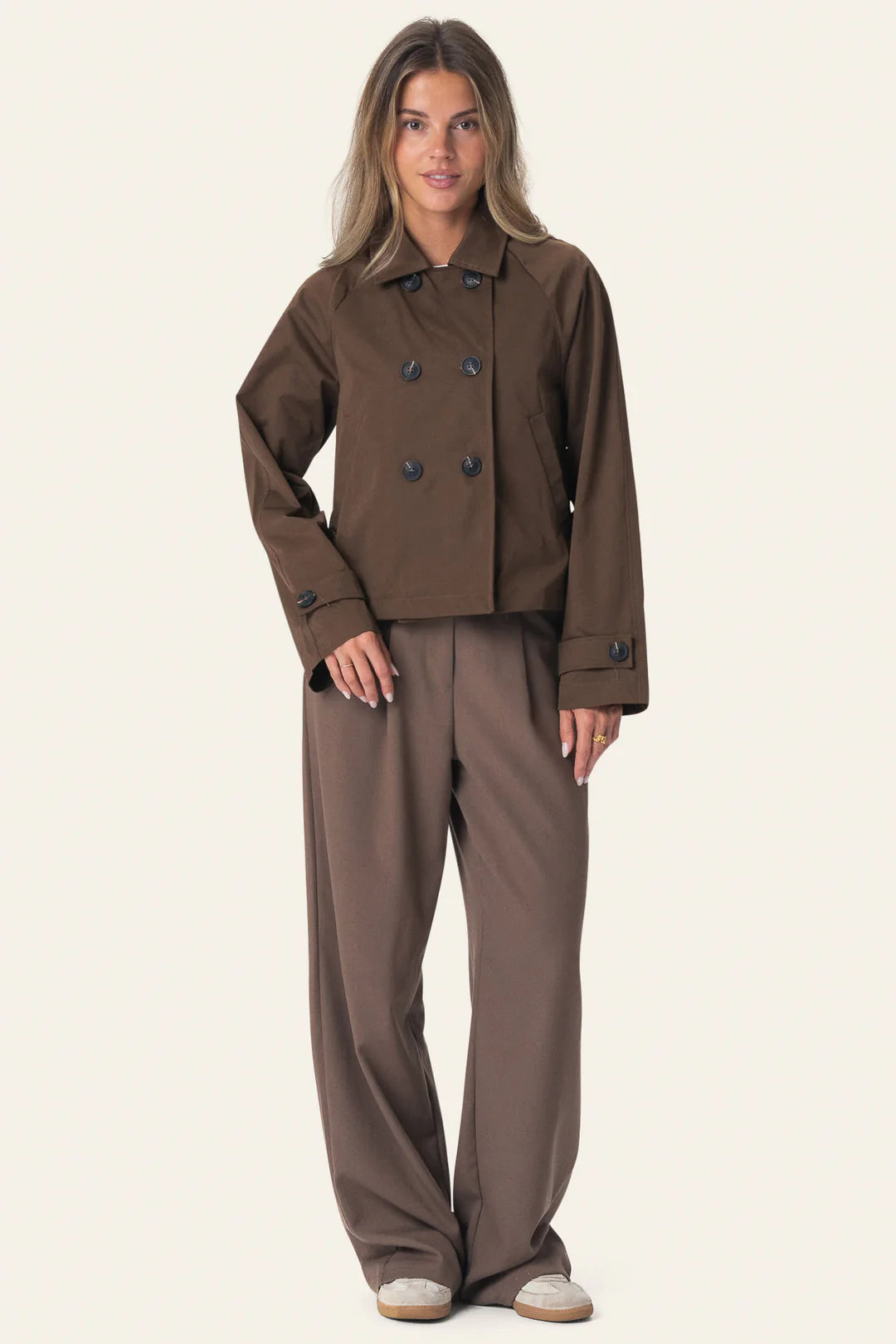 Lunaic Trenchcoat - Dark Brown