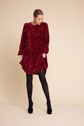 Luna Sequins - Red