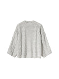 Lyza Knit - Light Grey Melange