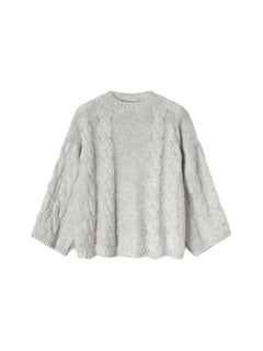 Lyza Knit - Light Grey Melange