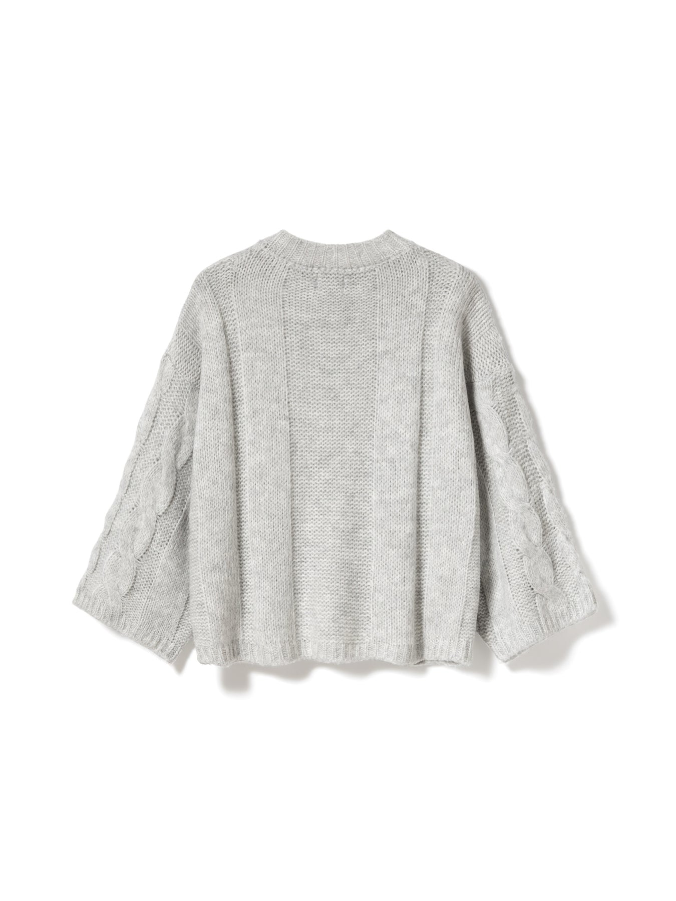 Lyza Knit - Light Grey Melange