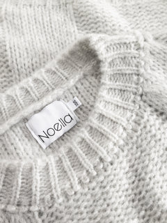 Lyza Knit - Light Grey Melange