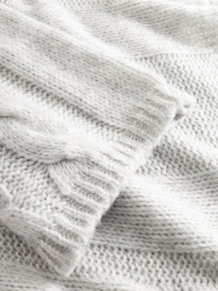 Lyza Knit - Light Grey Melange