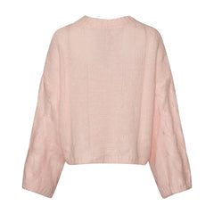Lyza Sh Knit - Dusty Pink