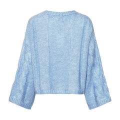 Lyza Sh Knit - Light Blue