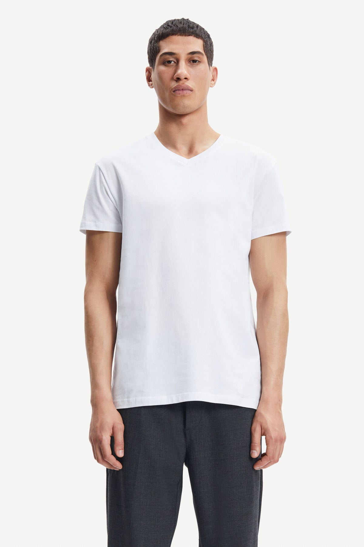 Kronos V-N T-Shirt - White