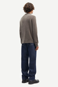 Isak Knit Sweater - Major Brown