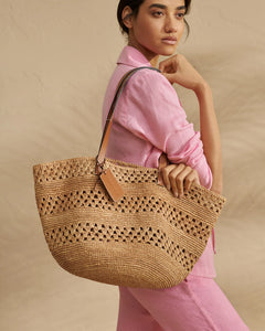 Basket Bag - Tan