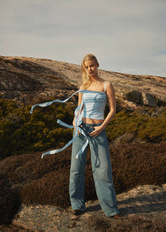 Elsa Bustier - Baby Blue