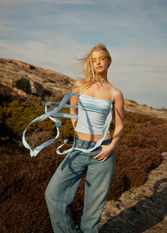 Elsa Bustier - Baby Blue