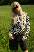Samiller Ls Top - Faded Zebra