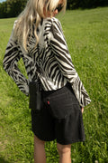 Samiller Ls Top - Faded Zebra