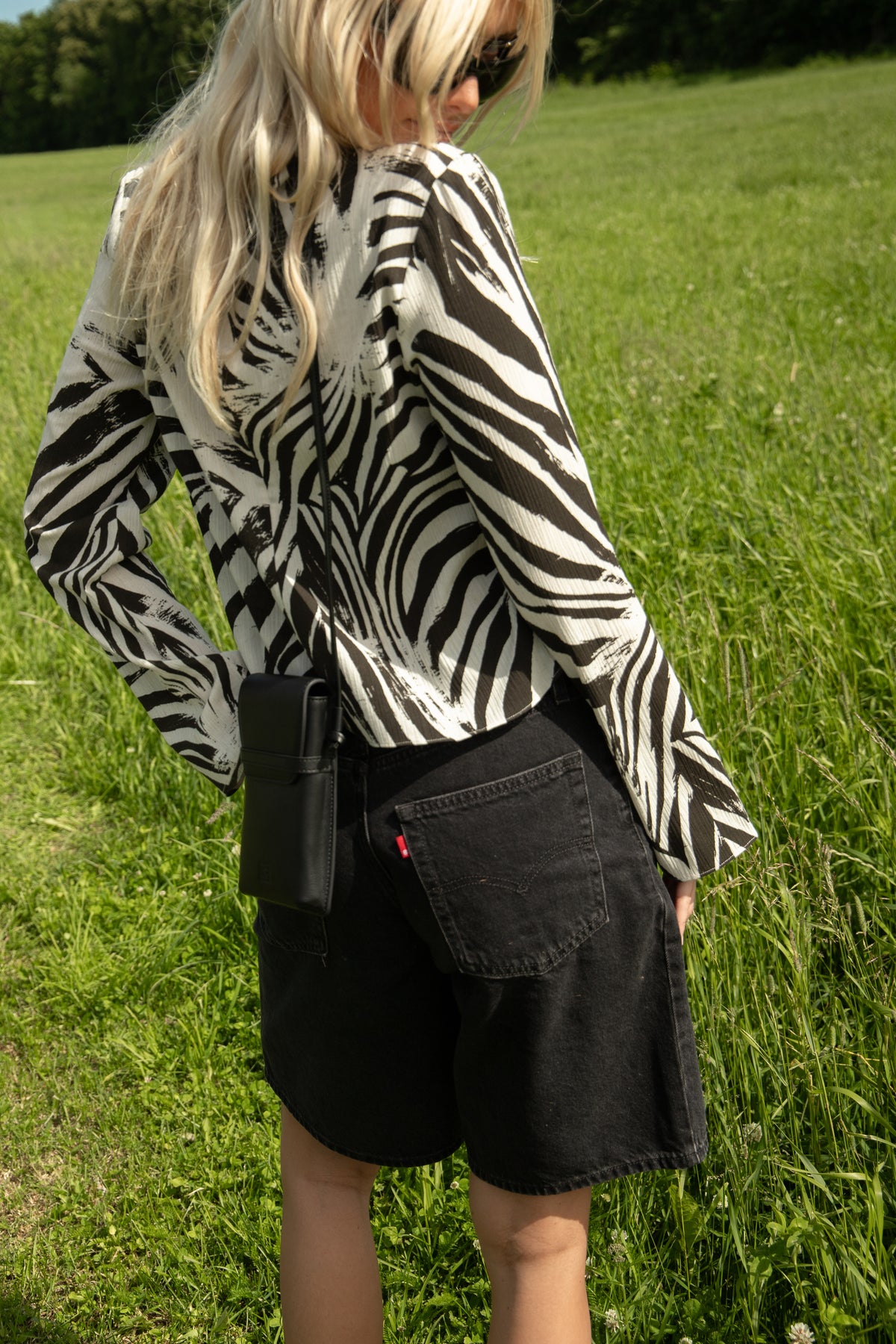Samiller Ls Top - Faded Zebra