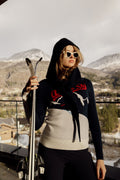 Afterski Sweater Women - Navy Blue