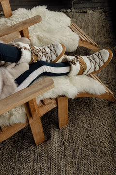 Icon Shearling - Whisky/Off White