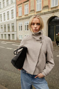 Isadora Wool Jacket - Grey Sand