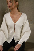 Anine Figure Cardigan - Off White