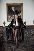 Angela Faux Fur Coat - Brown