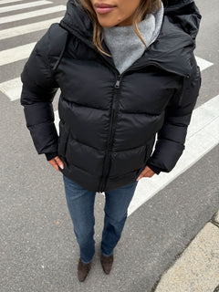 Maud Puff Jacket - Black