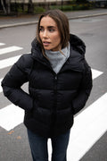 Maud Puff Jacket - Black